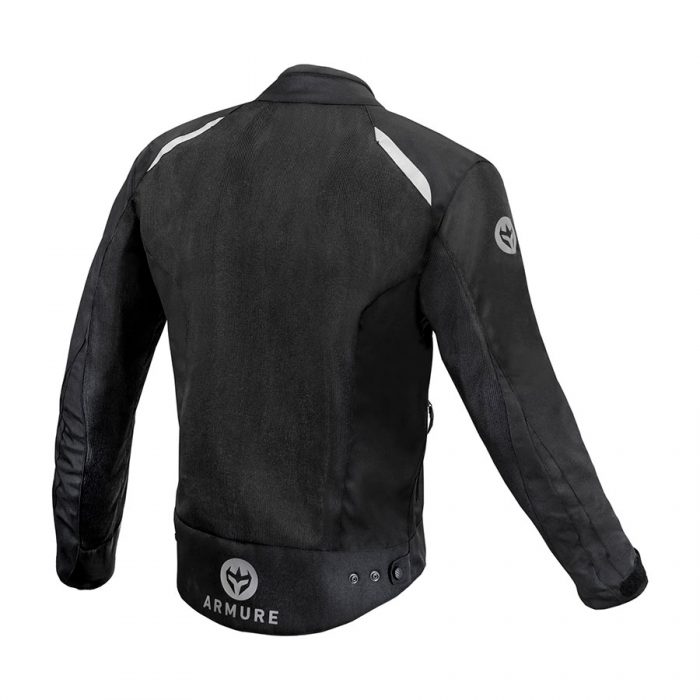 CHAQUETA ARMURE JUNO VENTED BLACK - Imagen 2