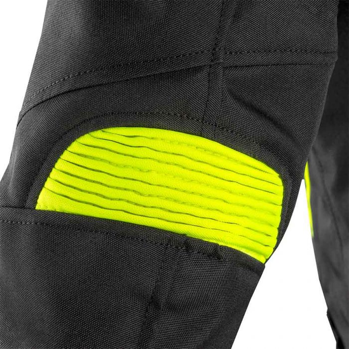 JACKET ARMURE HAMO WATERPROOF BLACK / YELLOW FLUO - Image 3