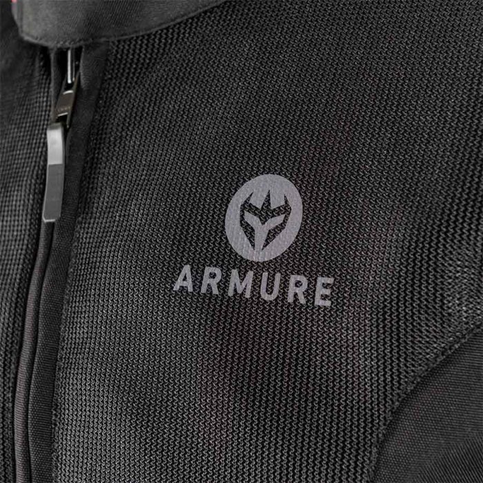 CHAQUETA ARMURE JUNO VENTED BLACK - Imagen 3