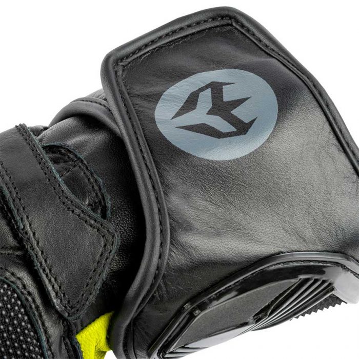 GLOVES ARMURE DRAGO BLACK / YELLOW FLUO - Image 2