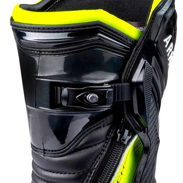 BOTAS ARMURE RENZO BLACK / YELLOW FLUO - Imagen 3