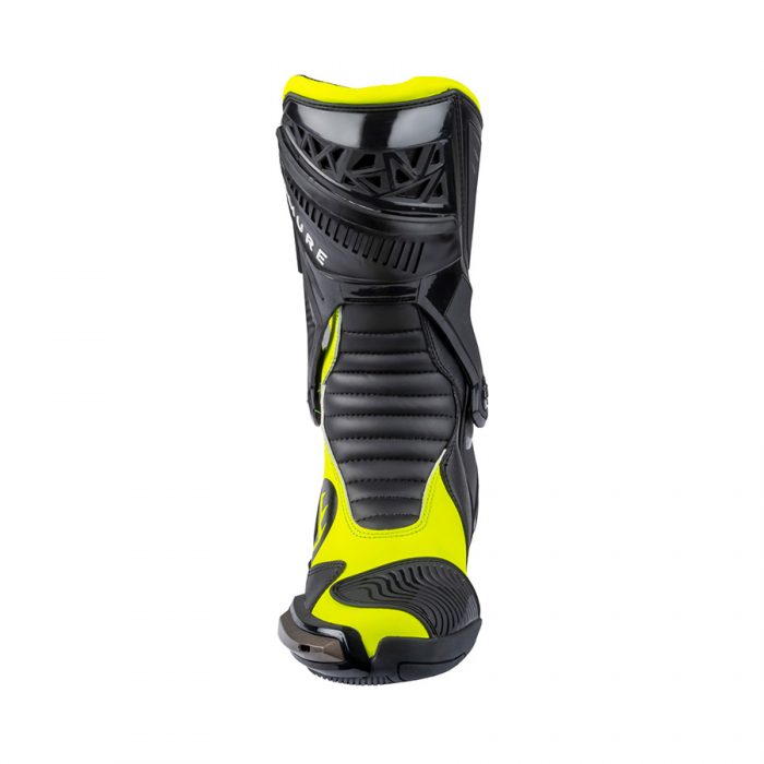 BOTAS ARMURE RENZO BLACK / YELLOW FLUO - Imagen 4