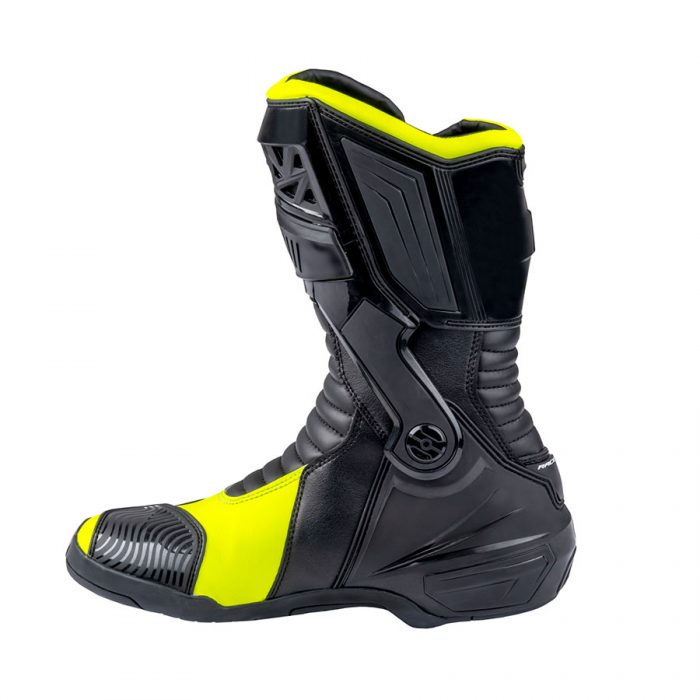 BOTAS ARMURE RENZO BLACK / YELLOW FLUO - Imagen 5