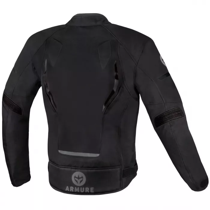 CHAQUETA ARMURE HAMO WATERPROOF BLACK - Imagen 2