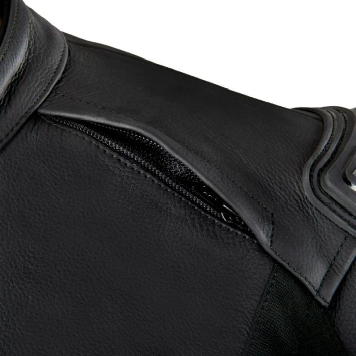 JACKET ARMURE HAMO LEATHER BLACK - Image 5