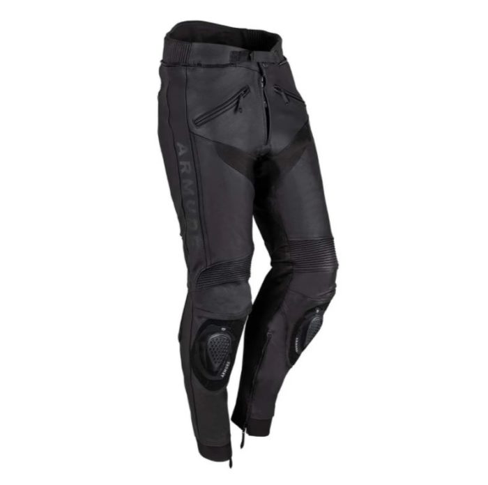 PANT ARMURE HAMO LEATHER BLACK