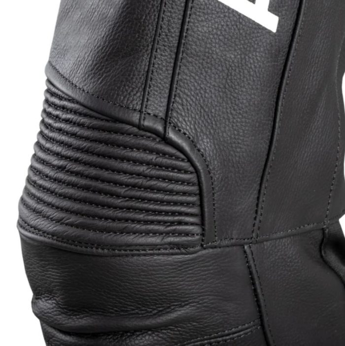 PANT ARMURE HAMO LEATHER BLACK / WHITE - Image 4