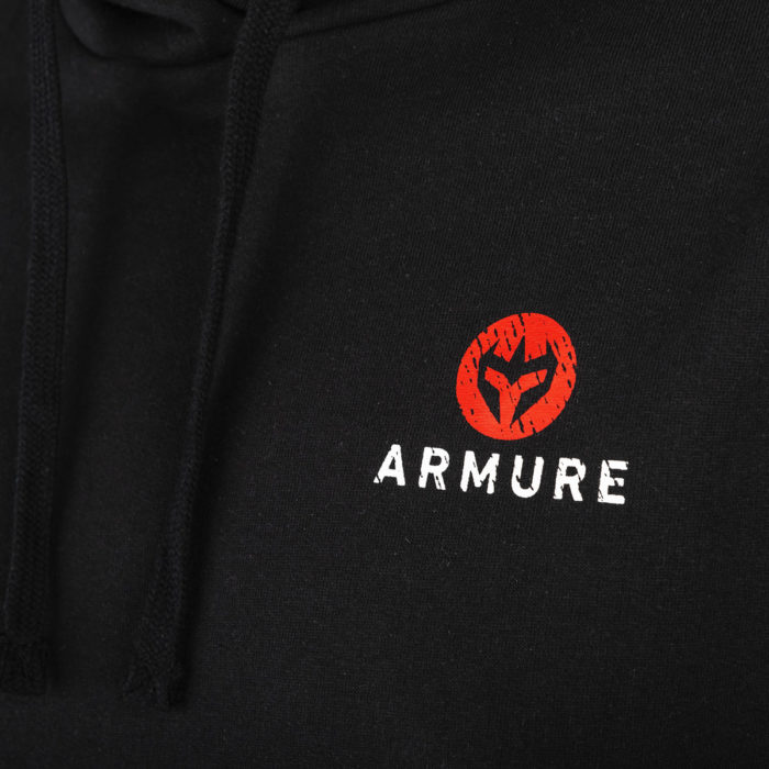 SWEATSHIRT ARMURE BASIC BLACK - Image 2