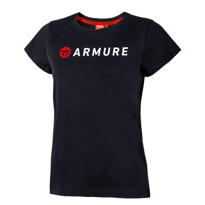 T-SHIRT ARMURE BASIC LADY BLACK