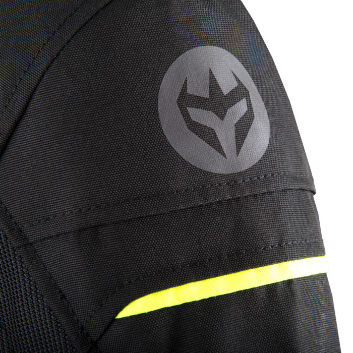 CHAQUETA ARMURE ULF VENTED v2 BLACK / YELLOW FLUO - Imagen 6