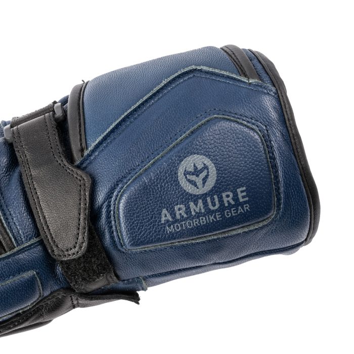 GLOVES ARMURE FAUST LONG WATERPROOF NAVY - Image 4