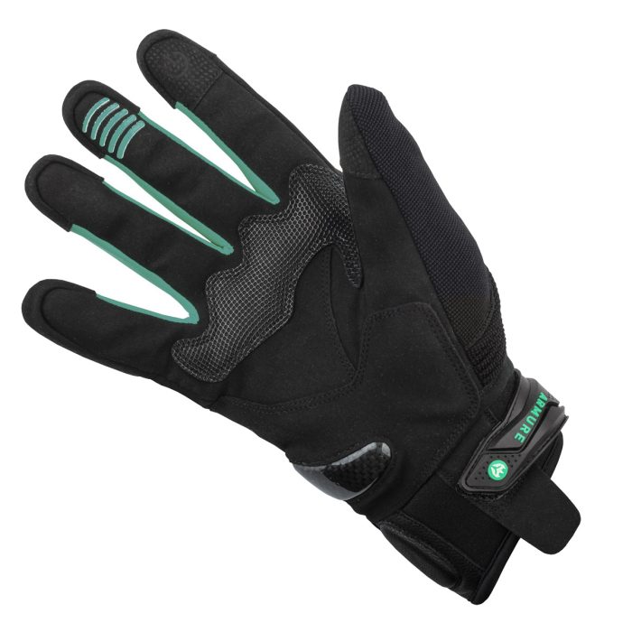 GLOVES ARMURE ASTRID VENTED LADY BLACK/MINT - Image 2