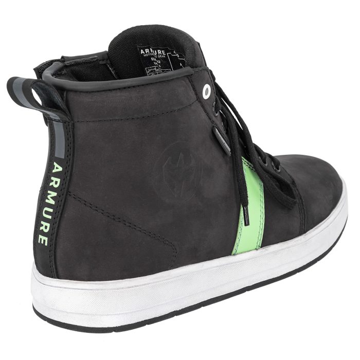 BOTAS ARMURE MERIEL WATERPROOF LADY BLACK / MINT - Imagen 5