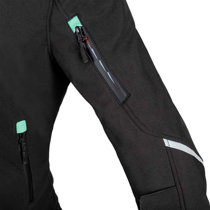 CHAQUETA ARMURE ELRIC LADY BLACK/MINT - Imagen 4