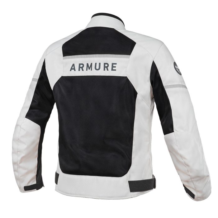 CHAQUETA ARMURE ALAND VENTED BLACK/WHITE - Imagen 2