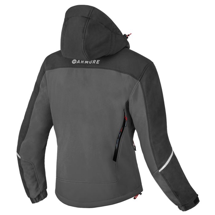 CHAQUETA ARMURE ELRIC BLACK/GREY - Imagen 3