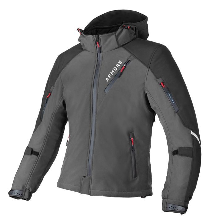 CHAQUETA ARMURE ELRIC BLACK/GREY - Imagen 2
