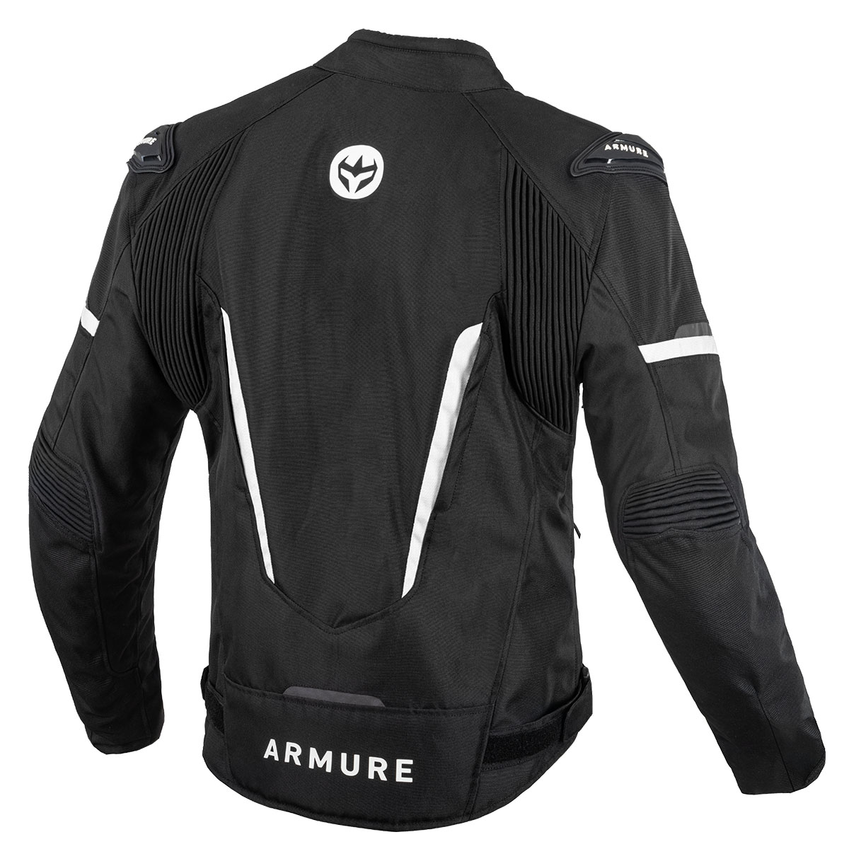 CHAQUETA ARMURE ASTRID WATERPROOF AA BLACK/WHITE - Imagen 2