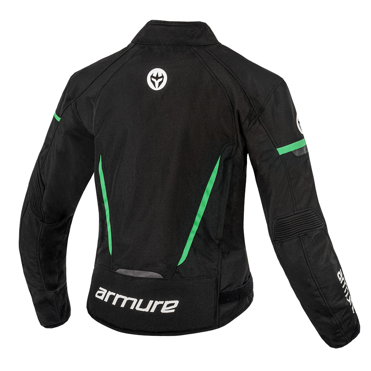 JACKET ARMURE HAMO V2 WATERPROOF AA LADY BLACK/MINT - Image 2