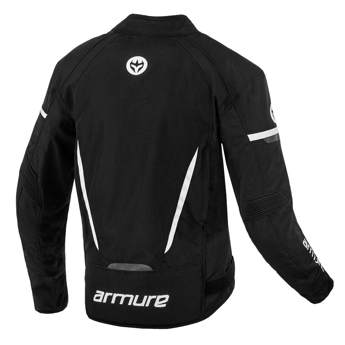 CHAQUETA ARMURE HAMO V2 WATERPROOF AA BLACK/WHITE - Imagen 2